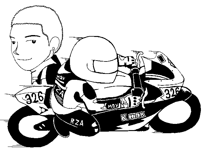 Up to Motorsのメンバー紹介　ミツル号